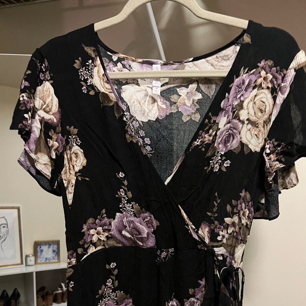 Dark Floral dress